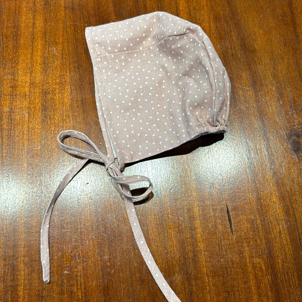 Grey Elephant bonnet 3-6 months